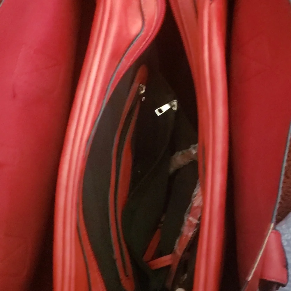NWOT Exquisite Mellow world vegan leather "jasmine" satchel purse, Beautiful … - Picture 8 of 8